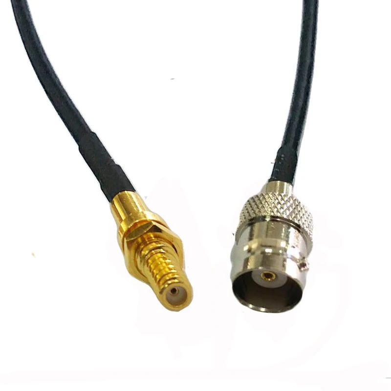 Microdot совместимый M5 разъем к гнезду BNC 10 32 UNF датчик ускорения вибрации тест RG174
