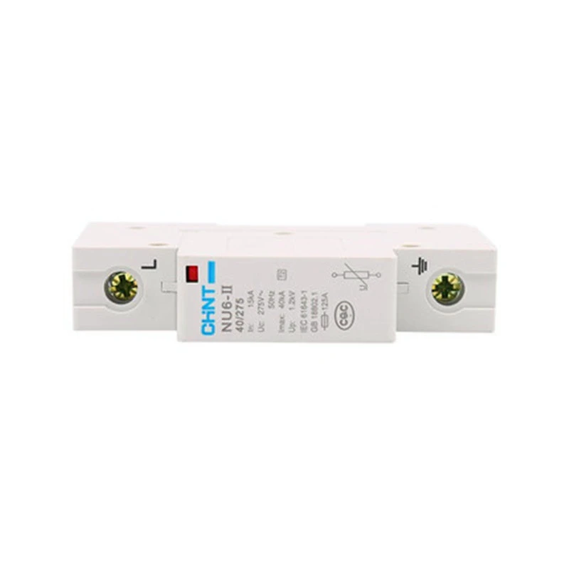 CHNT SPD NU6-11 1P 40~ 100KA 385V Casa de Baixa tensano de ProtecA Contra Surtos Dispositivo Prendedor 1 pólos Protetor Contr