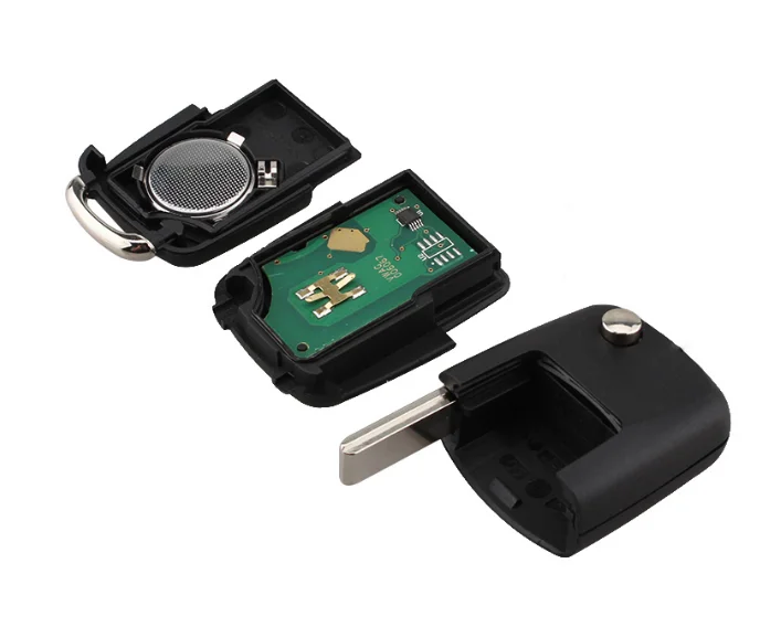 SPC 2 кнопки флип дистанционный ключ-брелок от машины для VOLKSWAGEN VW Golf 4 5 Passat b5 b6 polo Touran 434 МГц ID48 чип 1J0 959 753 AG