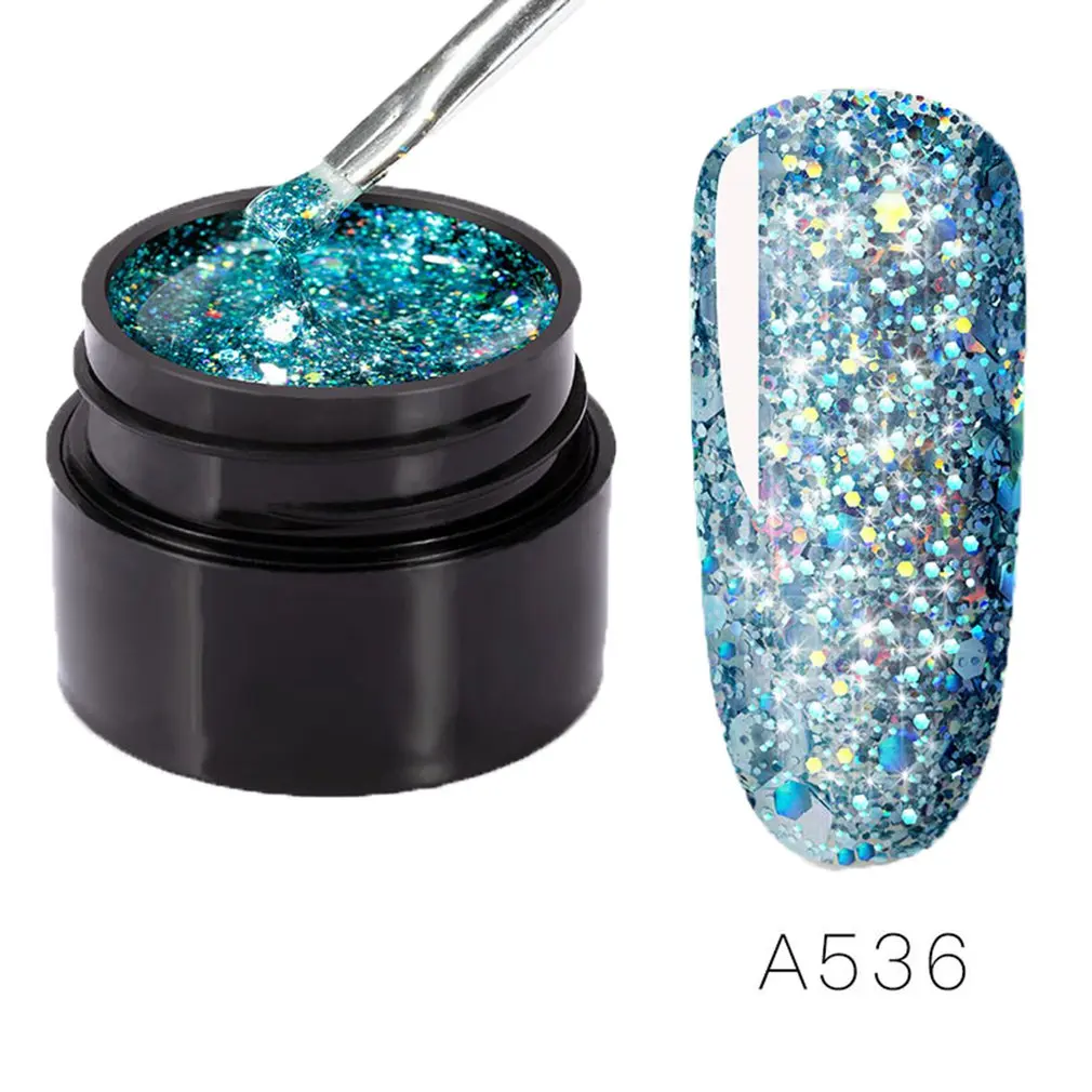 5Ml Nail Glue Strobe Diamond Glue Nail Polish Glue Shiny Diamond Nail Glue Uv Glue Shining Nail Jewelry