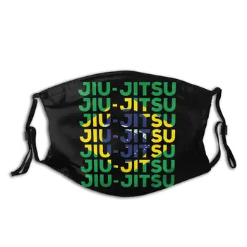 

Bjj Brazilian Jiu Jitsu Belt Face Mask With PM2.5 Filters High-Q Sunproof Protection Cover Respirator Muffle