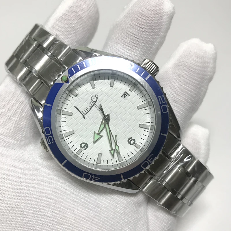 

luxury watches Automatic Mechanical self-winding glide smooth second hand sea watch master movement stainless steel A quality