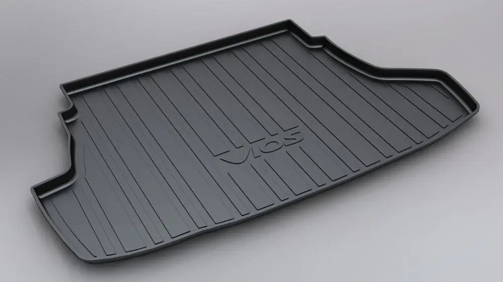 

SJ ALL Weather TPO Car Trunk Mats Tail Boot Cargo Liner Cover Rear Carpet Tray Luggage Pad For Toyota VIOS 2006 07 08 09 10-2013