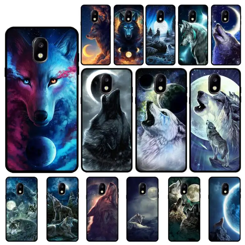Чехол для телефона Yinuoda Moon roaring wolf чехол Samsung Galaxy J7 J6 J6PLUS J8 J4 J4Plus J7DUO J7NEO J2 J5
