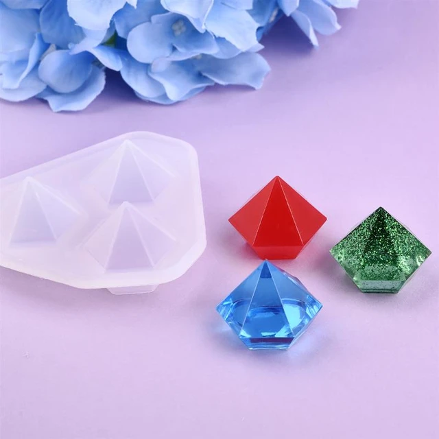 Resin Ring Mold with 14 Kinds of Gem Resin Molds 2pcs Resin Jewelry Making  Kit