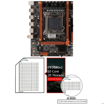 

Huananzhi X79 4M Motherboard LGA 2011 USB2.0 SATA2 Support REG ECC Memory and Xeon E5 Processor