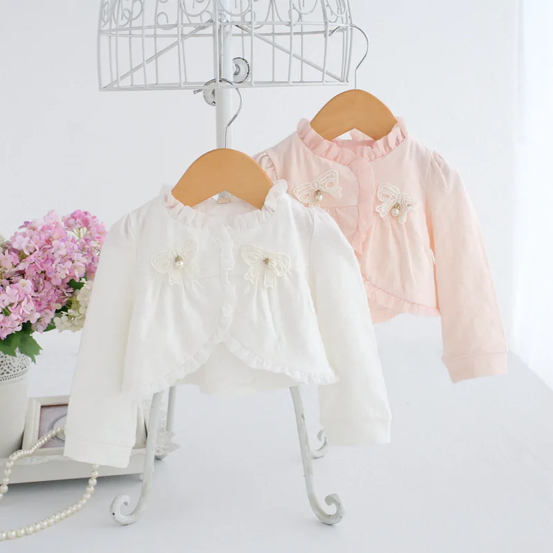 

Childrenswear Girls' Shawl Idea Fish Brand 0-3-Year-Old Korean-style Versatile Air Conditioner Small Coat 2302