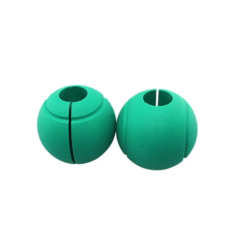 1 Pair Fitness Barbell Dumbbell Thick Grips Kettle Bell Fat Grip Pull Up Bar Handles Weightlifting Bodybuilding