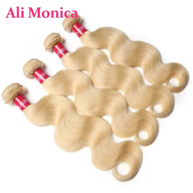 Human Hair Bundles 613 Blonde Honey Blonde Body Wave 28 30 32 34 36 inch Weave 1 3 4 Remy Brazilian Hair Bundle human hair extensions human hair bundles