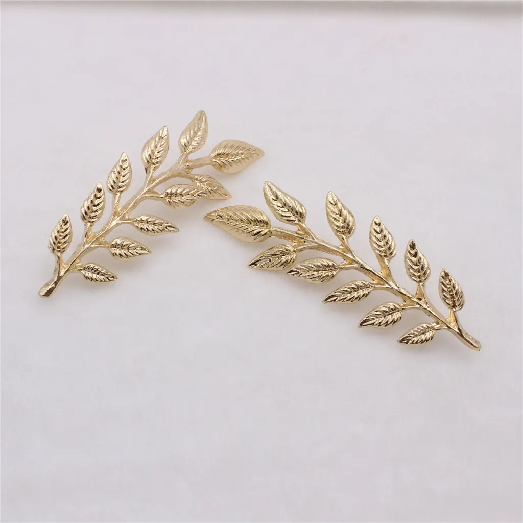 Jewelry Antique Women's Vintage Scarf Brooch Pin Party Girl Ring Clip Leaves Pattern