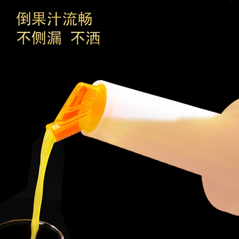 Beverage Dispenser Machine Kitchen Barware Pp Plastic Bartender Sealed Cans Fruit Juice Bottle