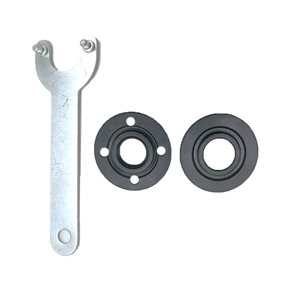 For Most Angle Grinder M16 Locking Nut & Metal Flange Inner & Wrench Spanner 