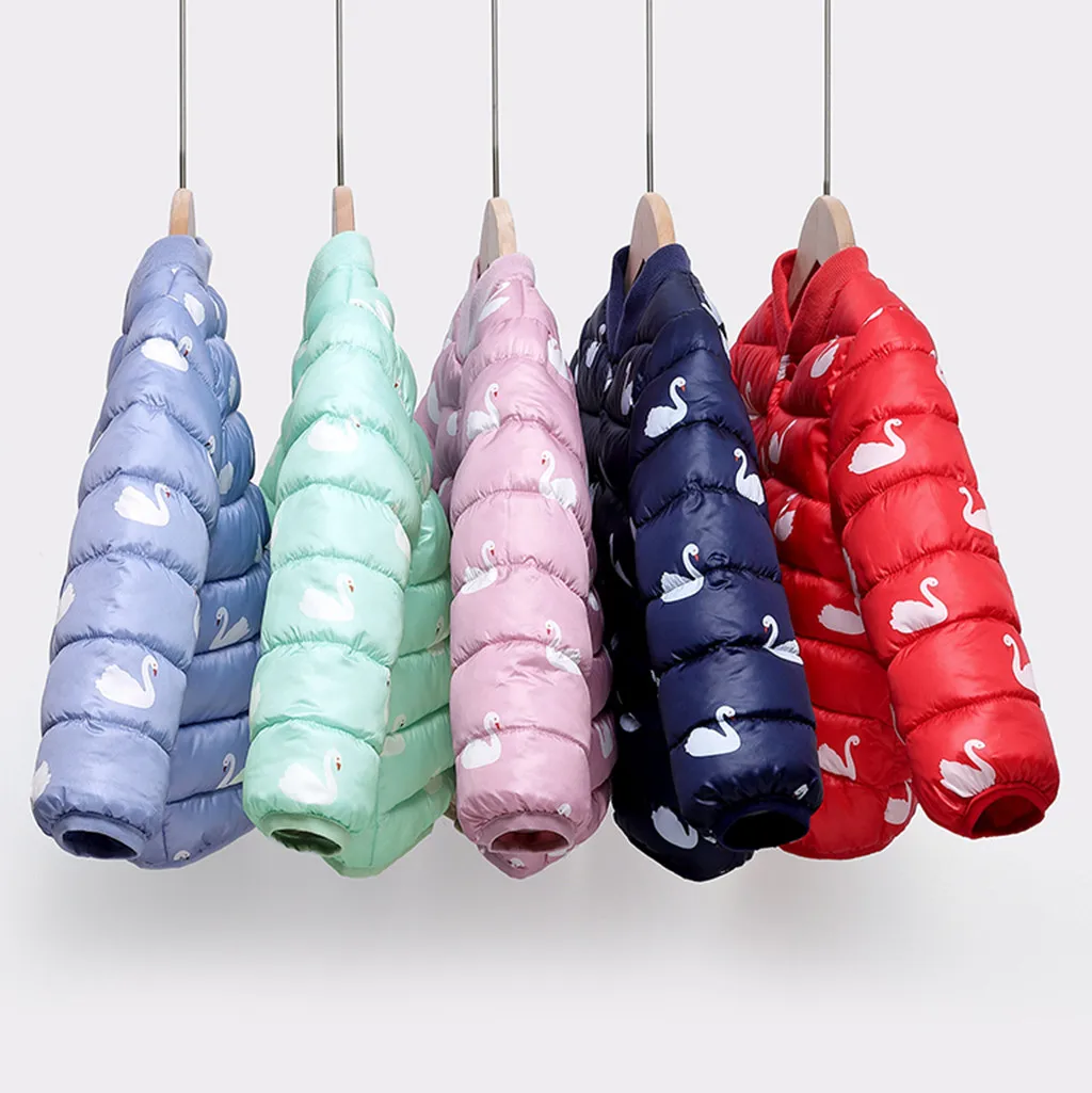 

Baby Girls Coat Toddler Boys Girls Winter Outerwear Cartoon Windproof Coat Warm Outwear Casual Children's Unisex Clothing