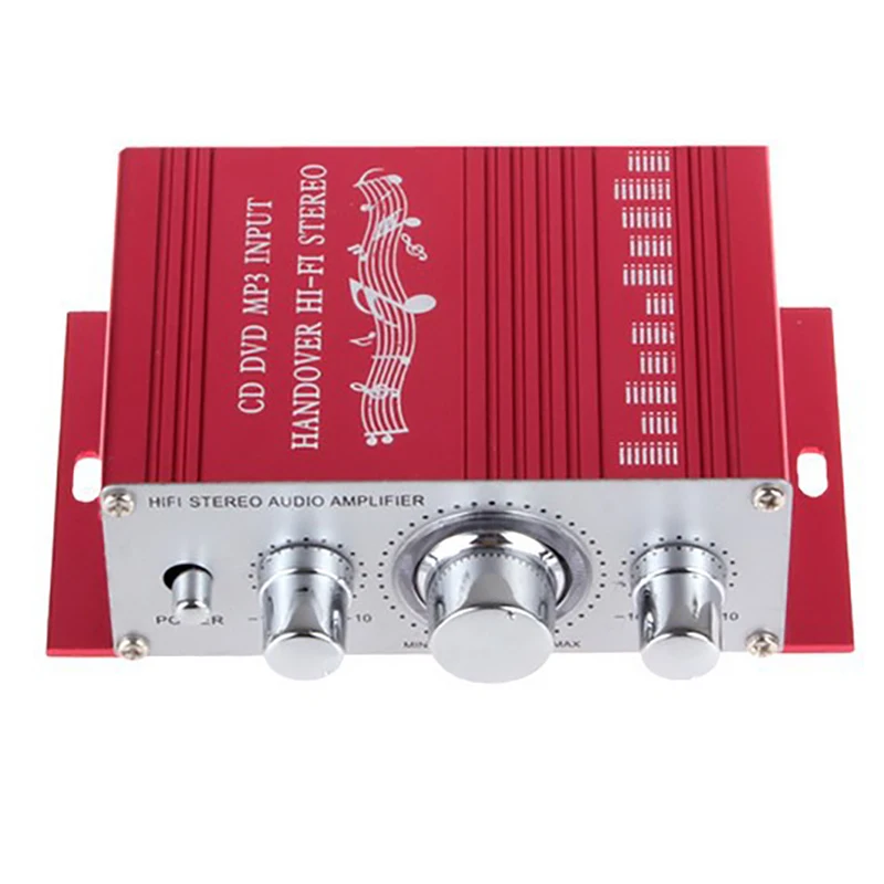 

Mini 20w*20w HiFi Stereo Audio Amplifier AMP for Car MP3 FM Radio Boat 2 Channel Stereo DVD Speaker Universal New 2019