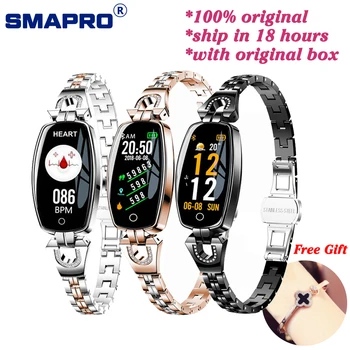 

H8 lady Smart Bracelet Women Activity Fitness Tracker Heart Rate Monitor Blood Pressure IP67 Waterproof Smart Wristband
