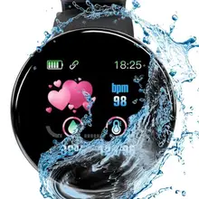 

2021 New D18S Smart Watch Fitness Tracker Blood Pressure Heart Rate Monitor Man Women SmartWatch Fashion Watches For IOS Android