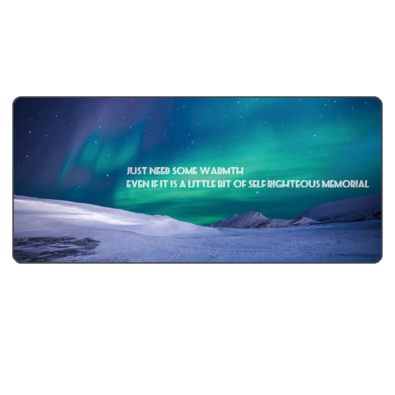 

Large Size Mouse Pad Anti-slip Natural Rubber PC Computer Gaming Mousepad Desk Mat Locking Edge for CS GO LOL DOTA2