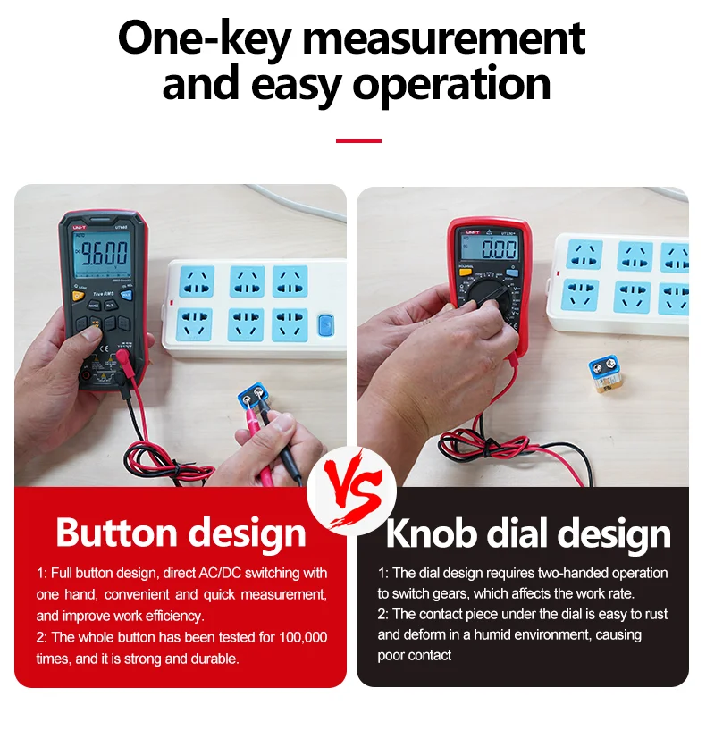 UNI-T Digital Smart Multimeter UT60S UT60BT 1000V AC DC Voltmeter Ammeter True RMS Capacitor Temperature Tester multimeter optical spectrum analyzer