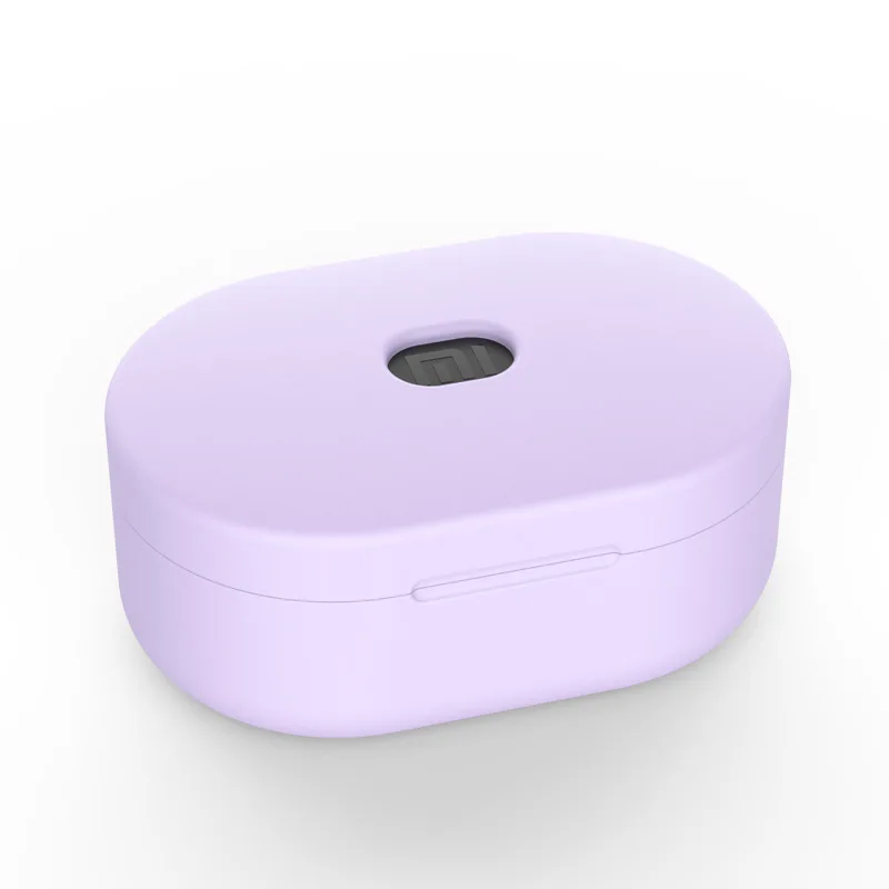 Чехол для наушников Xiaomi Redmi Airdots с брелоком противоударный защитный мягкий