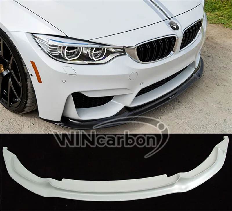 V-образный передний спойлер для BMW F80 M3 F82 F83 M4 2014UP | Автомобили и мотоциклы