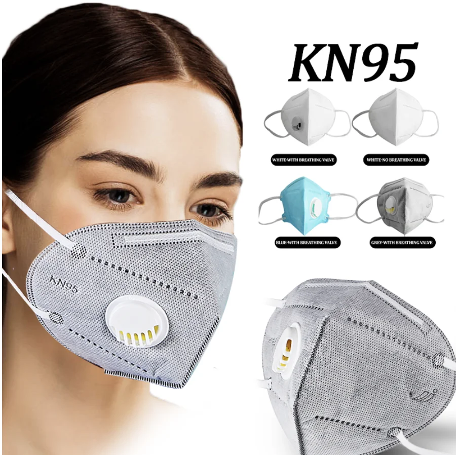 

10pcs KN95 Mask 5 Layers Dust Flu Anti Infection N95 Masks Particulate Respirator ffp2 Protective Safety Same As KF94 FFP3