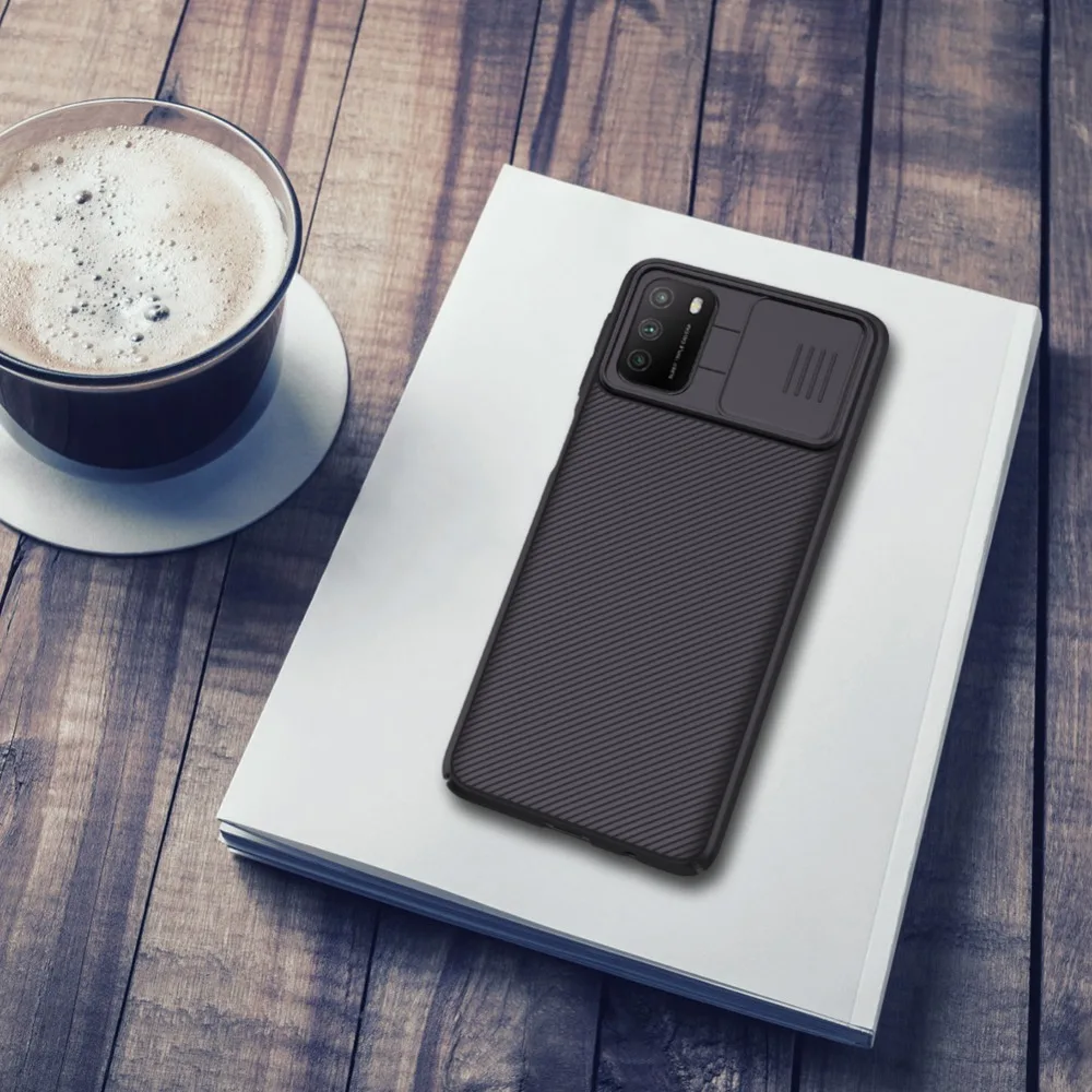 Камера Защита Чехол для Poco M3 /X3 NFC NILLKIN слайд защитную крышку объектива чехол