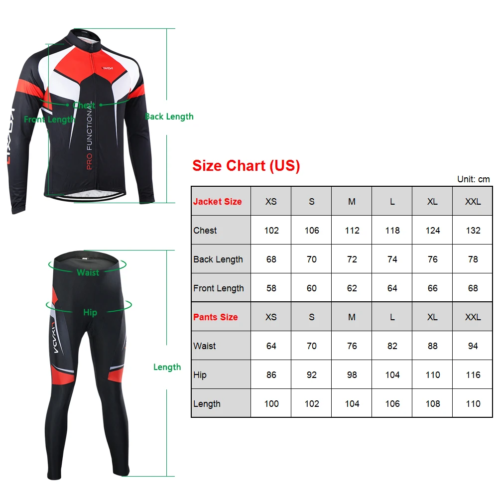 Lixada весна осень комплект одежды для велоспорта спортивная одежда костюм для велосипеда велосипед Открытый длинный рукав Джерси+ брюки дышащий Быстросохнущий