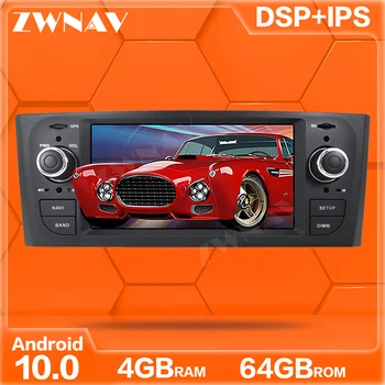 

IPS Screen Android 10 Car Auto Radio GPS Navigation Multimedia Stereo For Fiat Grande Punto Linea 2006-2012 DVD Headunit 4G RAM