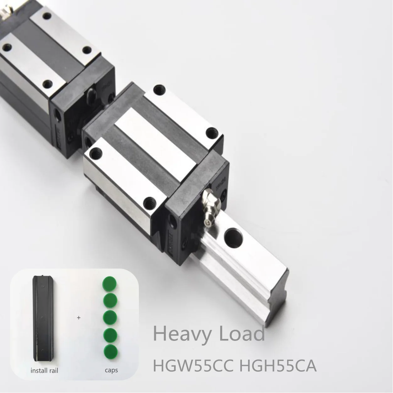 Heavy load linear guide rail HGH55CA HGW55HA + L1000 2000 2100 2500