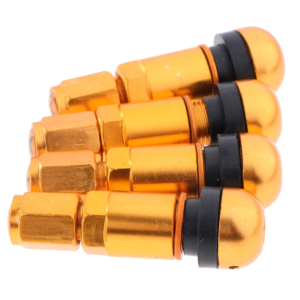 4 bouchons de Valve à Air sans chambre à Air encliquetables, capuchon