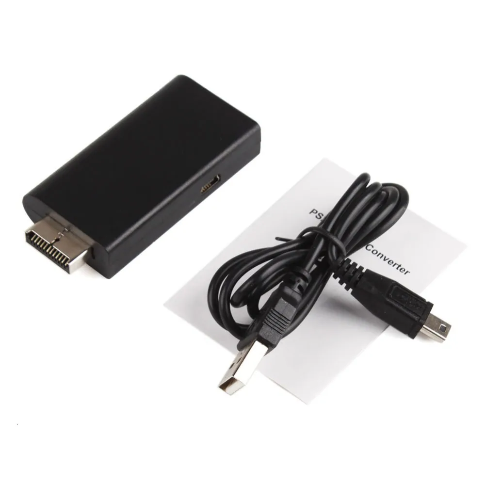 Для PS2-HDMI видео конвертер адаптер с 3,5 мм аудио выход игра в HDMI разъем Поддержка 480i 576i 480P для HDTV
