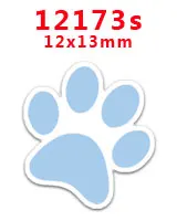 12173s 30 шт мультяшный персонаж плоское украшение из смолы PR 2831 - Color: 12173s