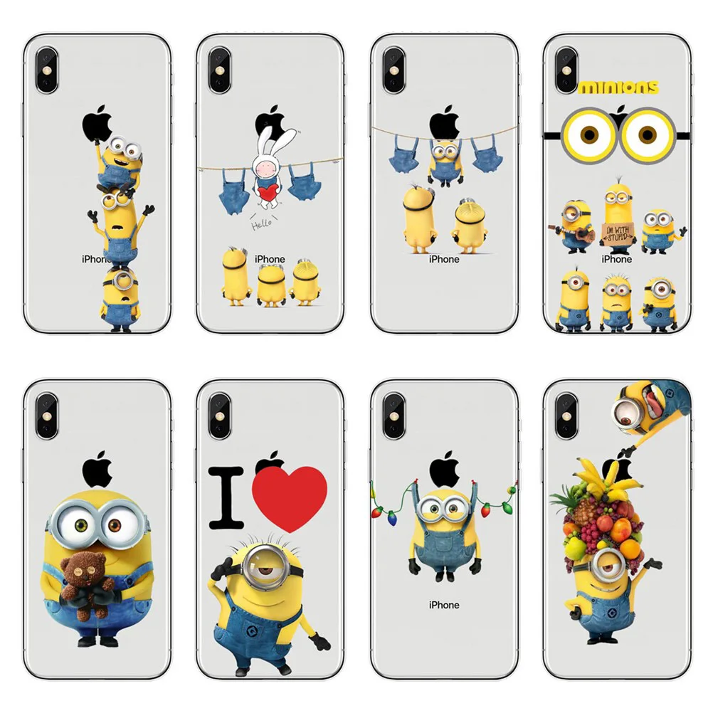 Мягкий чехол из ТПУ для iPhone 6 6s 7 8 Plus X XS XR samsung Galaxy S4 S5 MINI S6 S7 edge S8 S9 S10 |