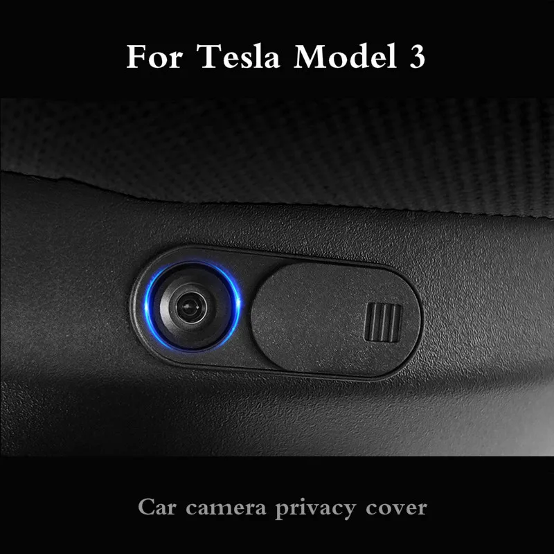 

1PCS Security Car Accessories Shield Privacy Protection Durable Tools Thin Webcam Cover Car Camera For Tesla Model 3 2017-2020