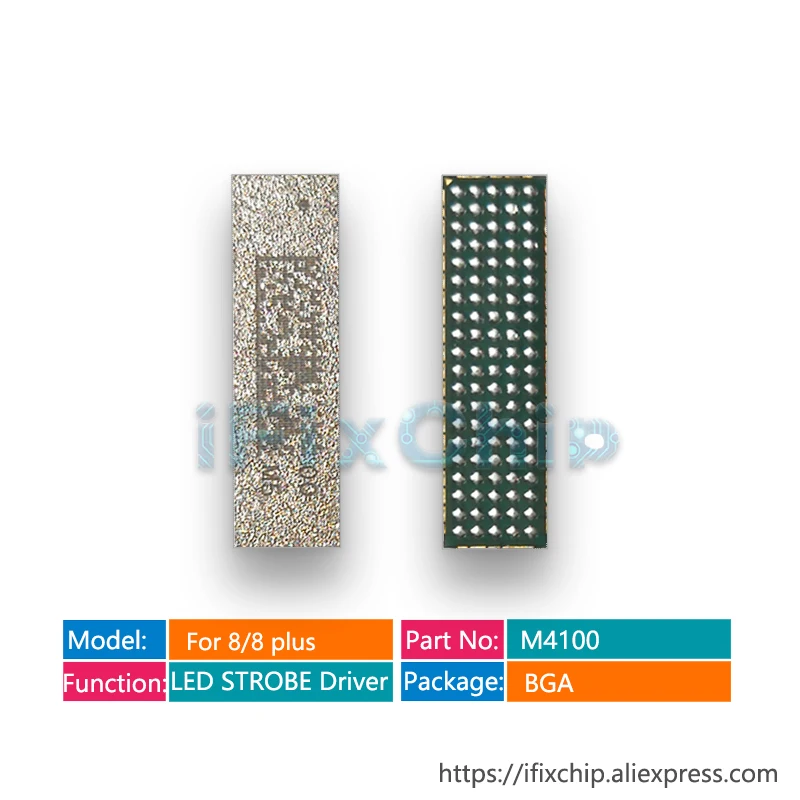 

1-10pcs/lot M4100 LED Strobe Drivers For iphone 8/8 plus/8plus CAMERA Strobe Drivers Module Flash Driver Chip IC