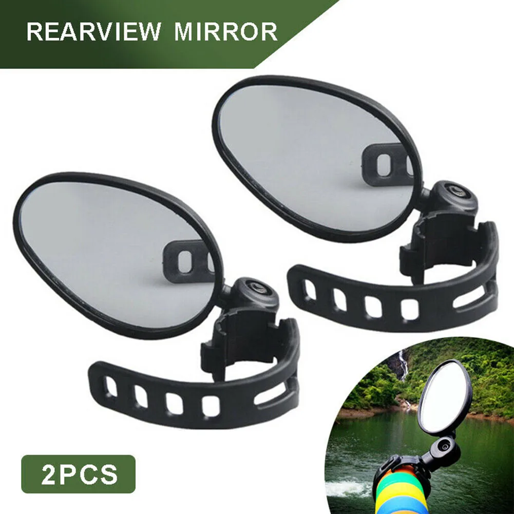 2 шт велосипед зеркала заднего вида для руля 360 градусов Поворот горный MTB
