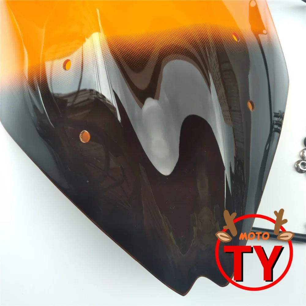 Лобовое стекло мотоцикла с кронштейном для Kawasaki Z750 Z 750 Z750R 2007 2012| |