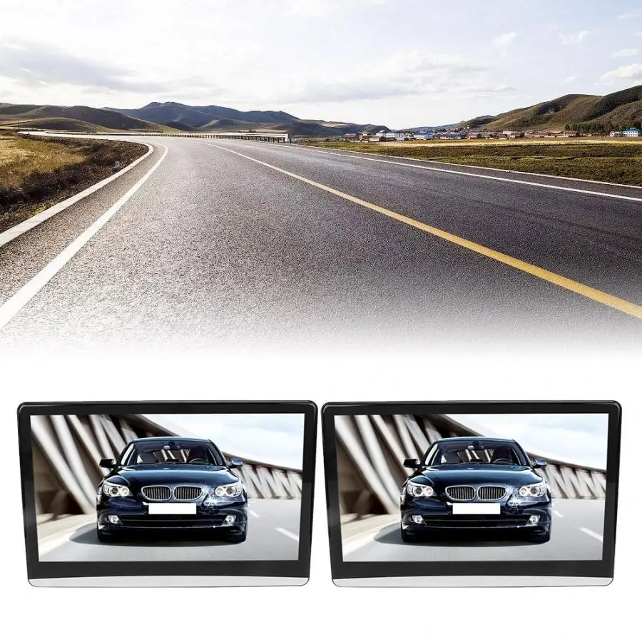 2 шт. 12,5 дюймов заднем сиденье автомобиля подголовник; видео HD монитор Экран Wi-Fi Bluetooth плеер для Android 8,0 Системы монитор подголовника автомобиля