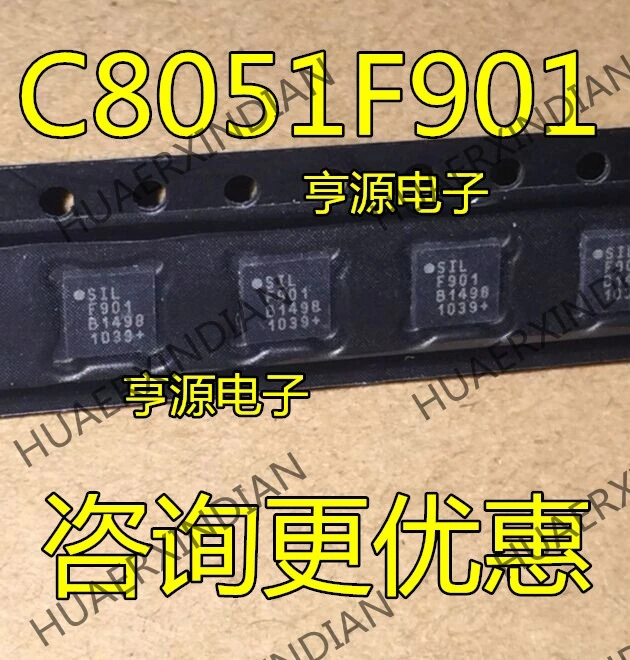 10 шт./лот C8051F901-GMR C8051F901 СИЛЬ F901 QFN-24 в