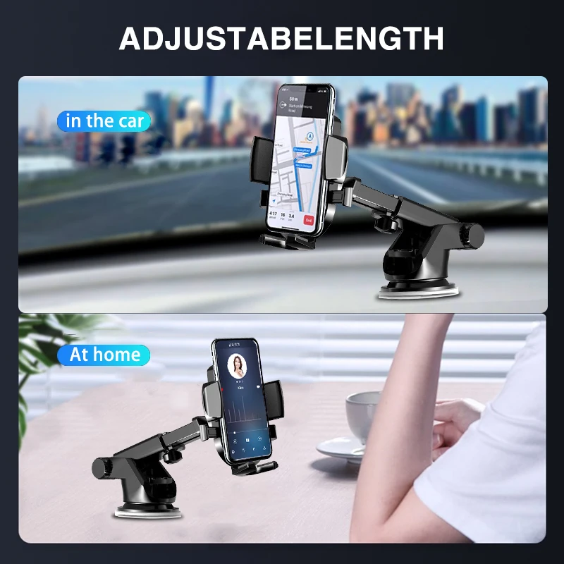 TKEY Sucker Car Phone Holder Stand For iPhone 11 Pro Xiaomi redmi Samsung Air vent Mobile Phone Holder GPS Mount Support in car mobile phone holder