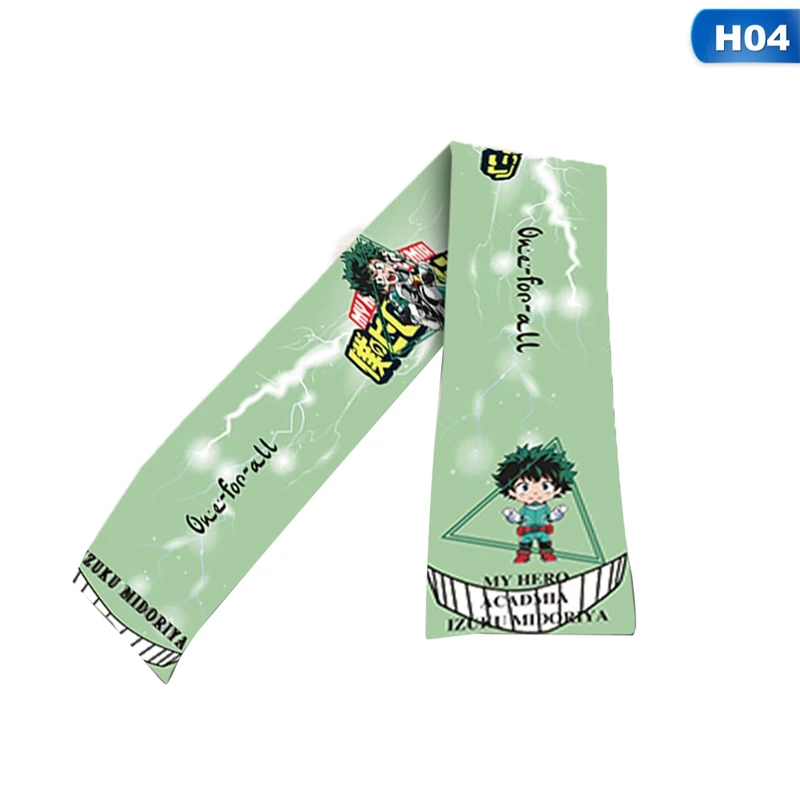Demon Slayer Kimetsu No Yaiba, шарф с принтом, зимний, мужской, женский, унисекс, теплый, шаль, шарф, мягкая, обёрточная бумага
