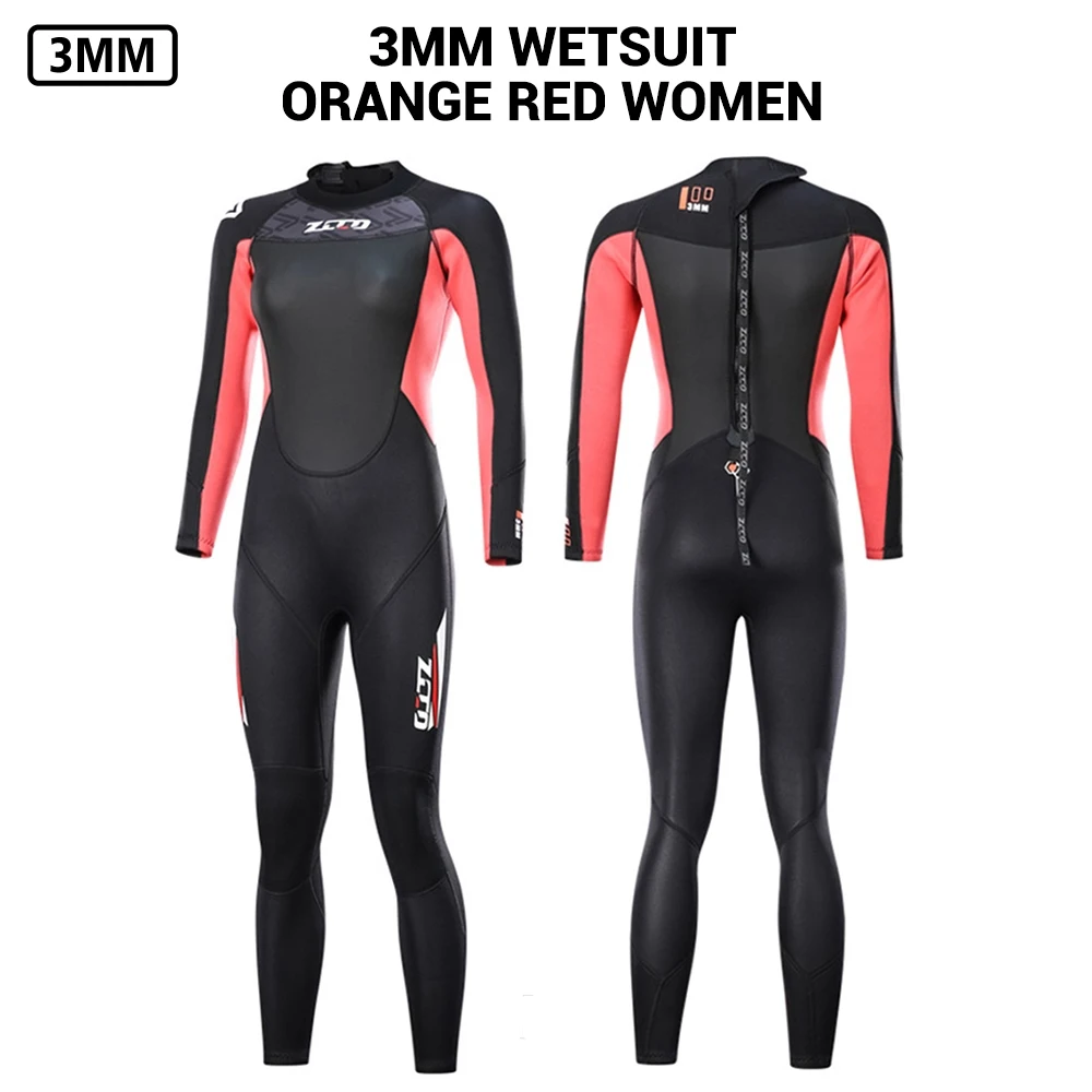 Full body Men 3mm Neoprene Wetsuit Surfing Swimming Diving Suit