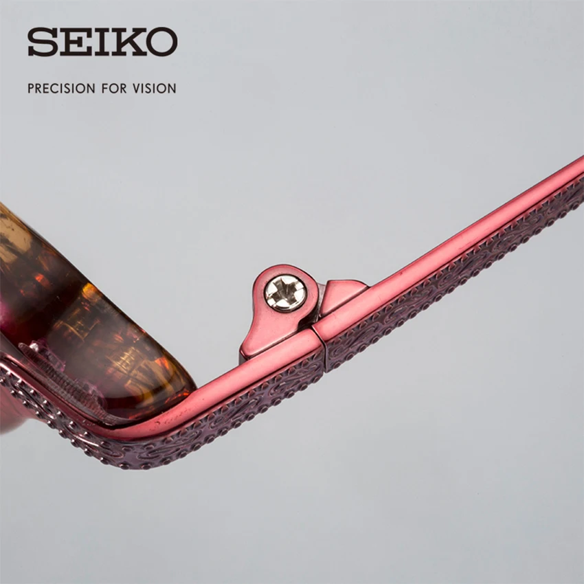 SEIKO титановые очки оправа для очков женские дизайнерские оптические прозрачные линзы оправа маленькие женские очки по рецепту HC3019