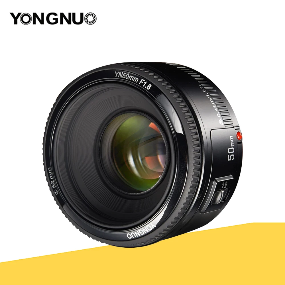 Yongnuo Yn50mm F1.8 Large Aperture Standard Fixed Focus Lens Auto Focus
