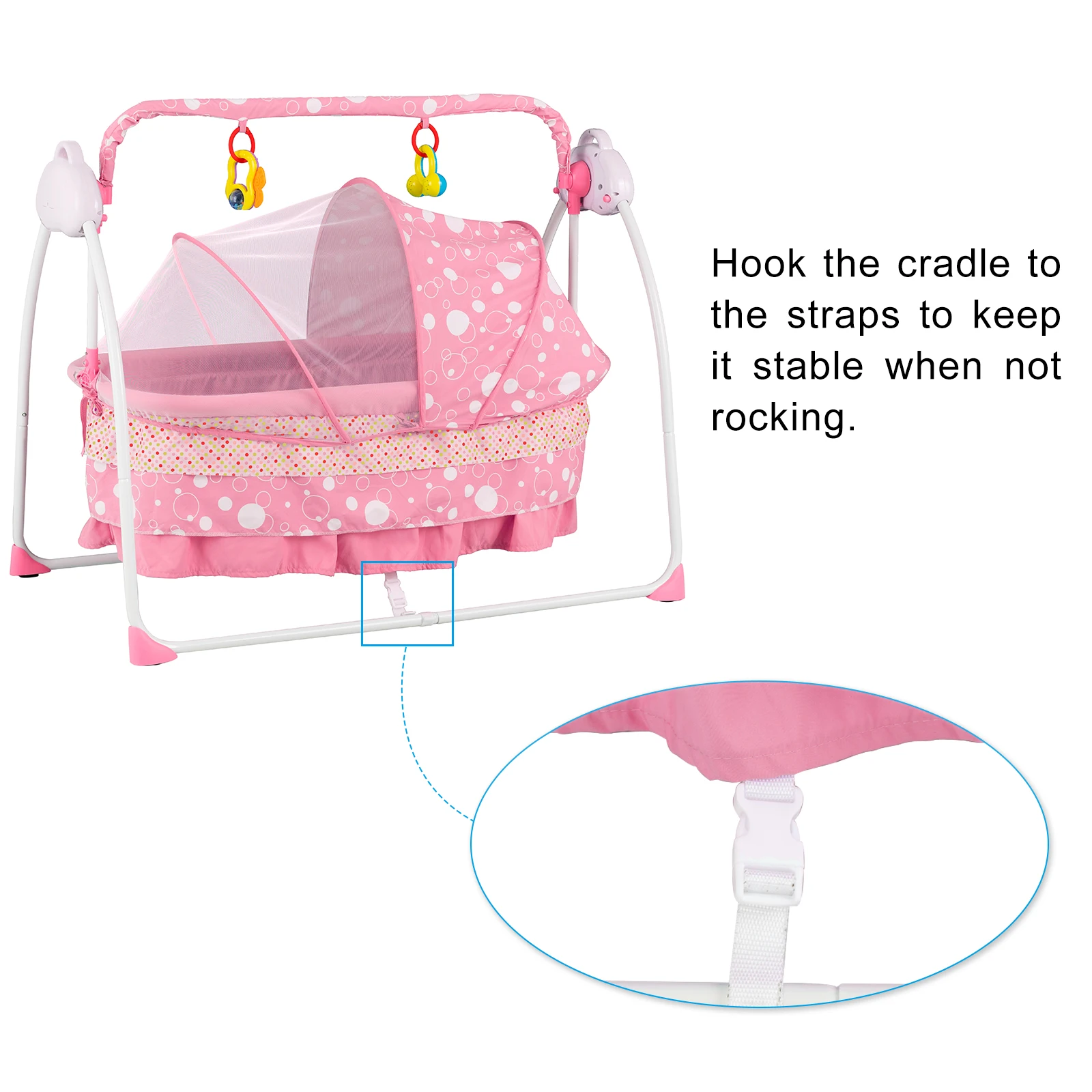 adjustable baby swing