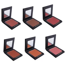 6 Colors Professional Pressed Blush Palette Face Makeup Mineral Matte Blusher Lasting Cheek Sleek Shadows Blusher Cream TSLM2