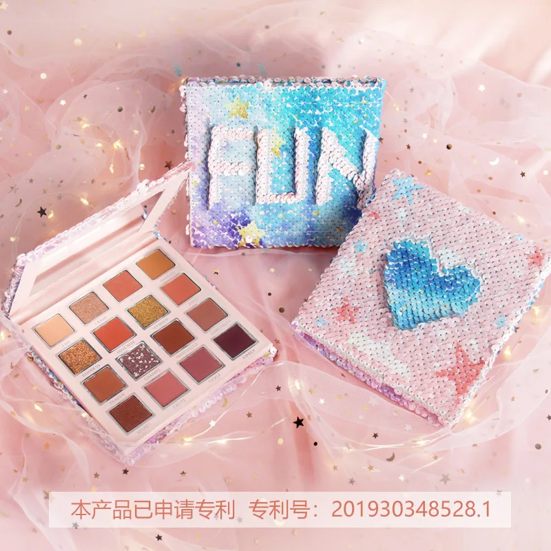 

Starry Interesting Eyeshadow Matte High Ductility Shimmer Nude Eye Makeup Waterproof Pigment Surprise Confession of Creativity