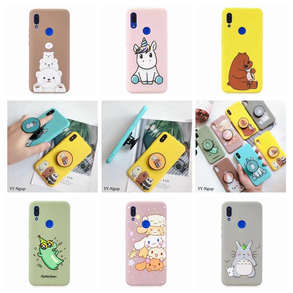 

Redmi Note 7 Case etui Xiaomi Redmi Note 5 6 Pro Case Kawaii Silicone Cover on for Funda Xiomi Note 5 6 7 Pro Phone Case Holder