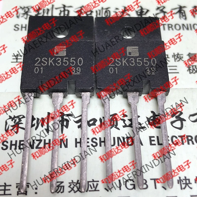 5 шт., новые оригинальные кнопки 2SK3550 TO-3PF 900V 10A