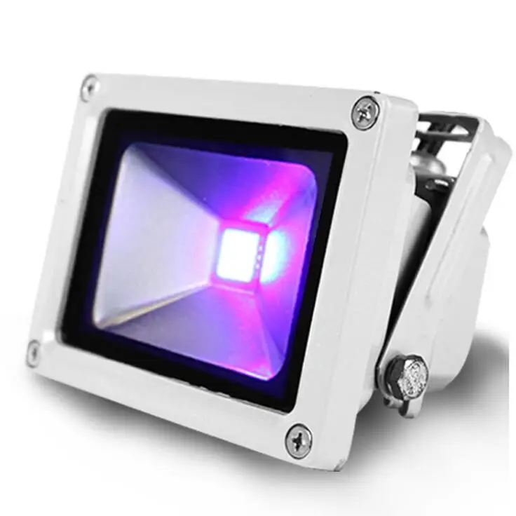 [Seven Neon] UV светодиодный черный свет, HouLight высокой мощности 10 Вт УФ, ультрафиолетовые Светодиодный прожектор AC85V-265V для Blacklight вечерние отверждения